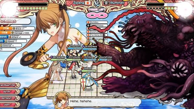 [Eiyuu Senki] - Battling Nyarlathotep's True Form (Nightmare Mode) смотреть онлайн