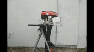 Выхлоп в воду на лодочный гибрид нового образца