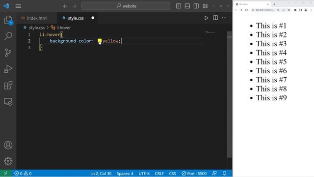 Learn CSS pseudo-classes in 7 minutes! ☟ смотреть онлайн