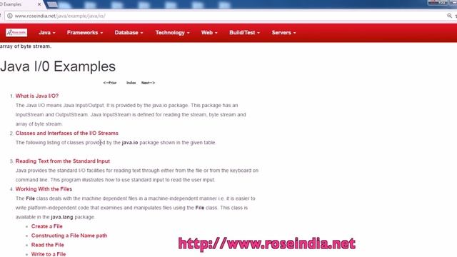 Learn Java I/O packages смотреть онлайн