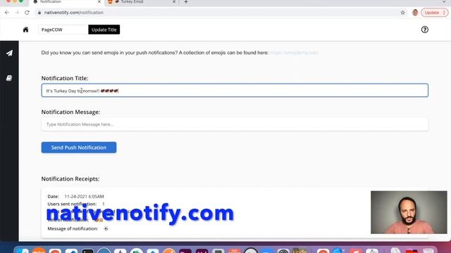 Emojis | Expo Push Notifications | React Native смотреть онлайн