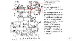 Раздаточные коробки с блокированным (ЗиЛ-131) и дифференциальным  (МАЗ-6317) приводом.