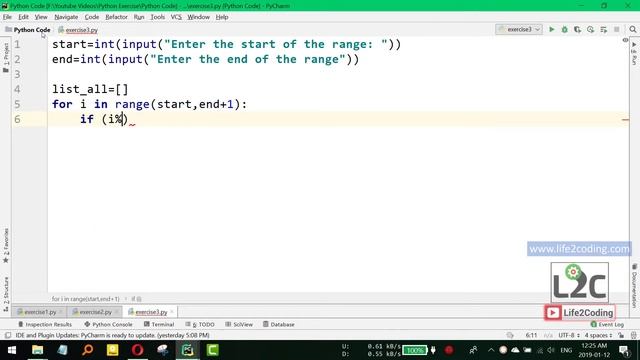 Learn Python by Exercises #3: Divided by 2 but Not by 4 смотреть онлайн