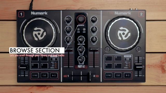 Numark Party Mix. Обзор контроллера.