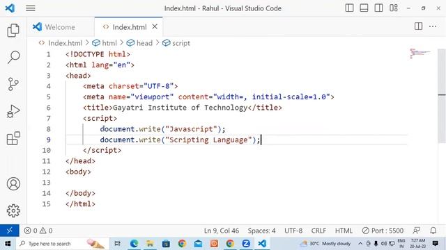 About Java Script | GIT Education смотреть онлайн