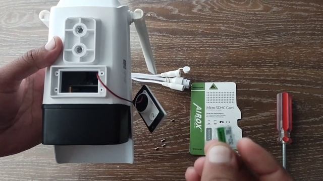 V380 pro wifi camera sd card setup | Memory card setting in smart camera смотреть онлайн