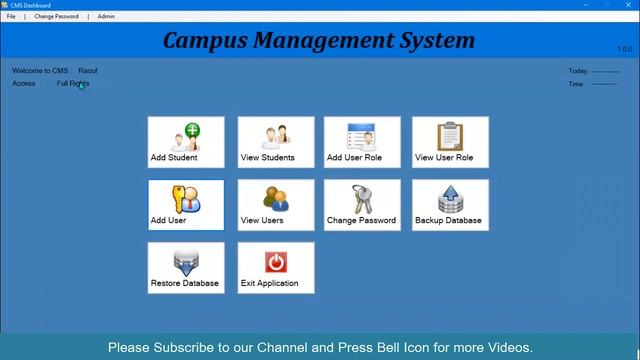 Users Management System with C# and SQL -26-Restrict Access -Different Menu To Admin and Other User смотреть онлайн