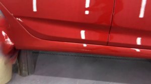 Кузовной ремонт Solaris. Жестянка! Покраска в переход! Нанесение антигравия на пороги!