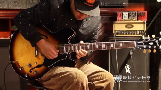 2020 Gibson ES-335 Figured Sunset Burst | No Talking смотреть онлайн