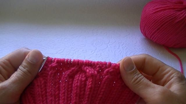 Вяжем шапку с косами смотреть онлайн