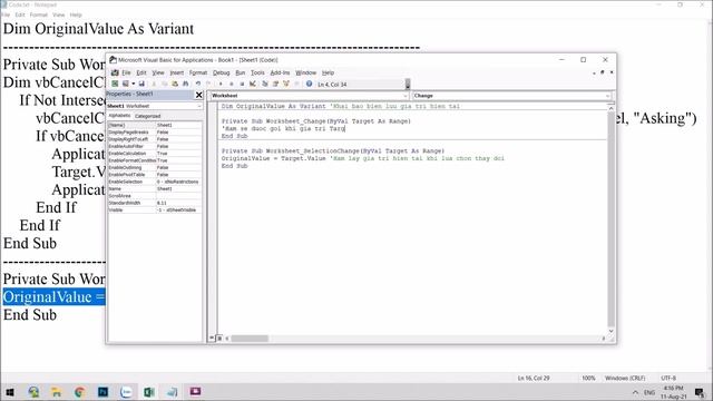 Excel Tips - Confirmation Window VBA Script - Tạo cửa sổ xác nhận trong excel bằng VBA смотреть онлайн
