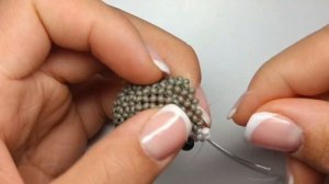 2 часть. Пингвинчик с шариком из бисера. Амигуруми. Мастер класс.