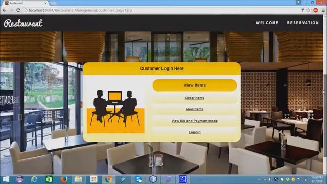 Restaurant Management System java project | Hotel Management System | web application in Java смотреть онлайн