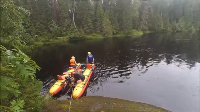 Сплав Шуя (проход Кейнякоски и Кумио) 2016 смотреть онлайн