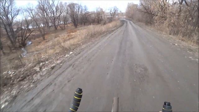 Усть-Каменогорск. По узкоколейке на Риддер на велосипеде. Бабкина мельница. смотреть онлайн