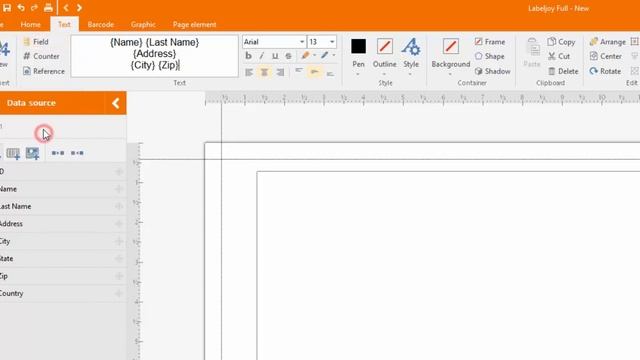 Labeljoy 6 - How to load data from Excel смотреть онлайн