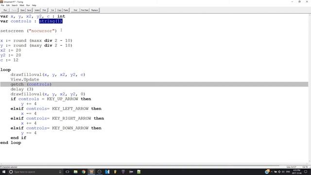 Turing: Input.KeyDown and array char of boolean смотреть онлайн