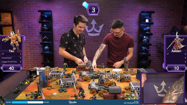 Tau Empire vs Aeldari - A 10th Edition Warhammer 40k Battle Report #warhammer40k смотреть онлайн