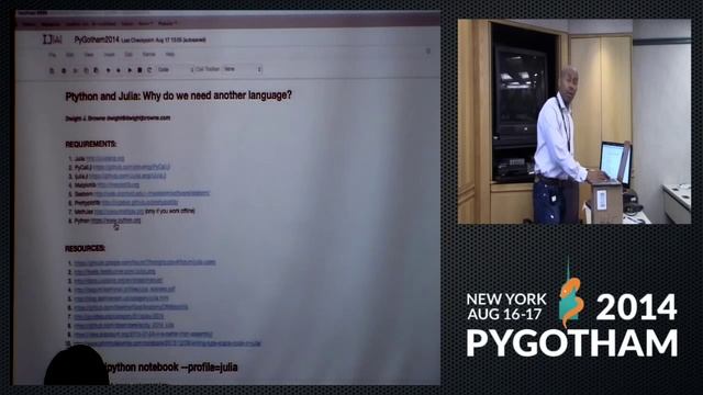 Python and Julia. Why do we need another language? - Dwight J. Browne смотреть онлайн
