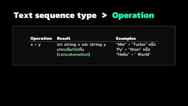 [เรียน Python แบบบู๊และบุ๋น] #4.1 ข้อความ ข้อมูลชนิด String ใน Built-in Data Types смотреть онлайн