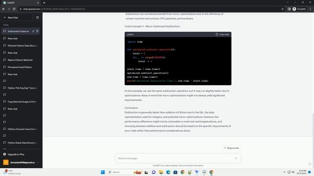 Why is subtraction faster than addition in Python смотреть онлайн