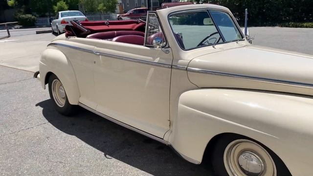 P10552 - 1948 Ford Super Deluxe 2 Door Convertible смотреть онлайн