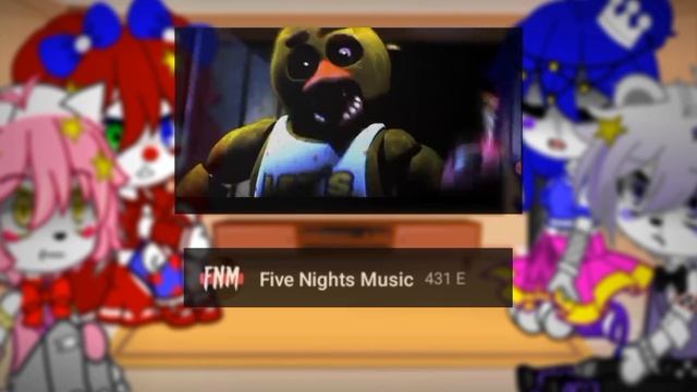 Sister location react to fnaf song "It's me" Part 1 смотреть онлайн