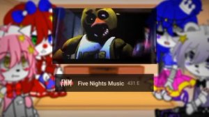 Sister location react to fnaf song "It's me" Part 1