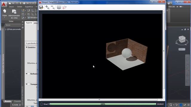 Autocad 3d 2016 - Materiales (Crear, Editar y Aplicar) - Tutorial Básico 10 - En Español смотреть онлайн