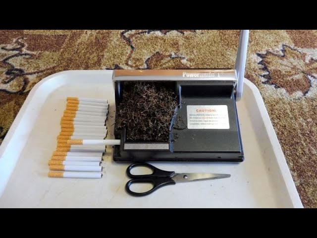 Машинка для изготовления сигарет Powermatic 1+ Полный обзор от Василича на 5+ смотреть онлайн