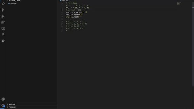 Практические уроки Python. Легкое, но коварное задание на список. смотреть онлайн