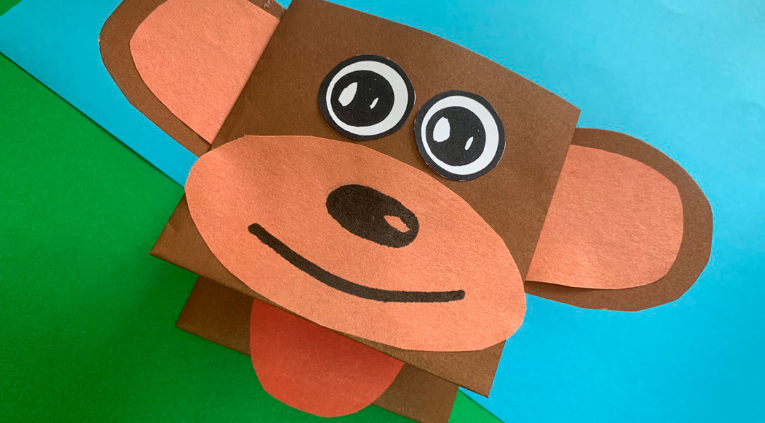 Быстро и легко. Веселая обезьянка. Поделка для детей смотреть онлайн