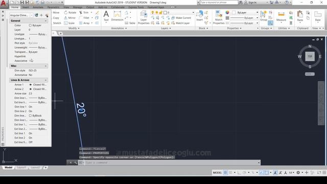 AutoCAD Pek Bilinmeyen Özellikler ( Bilinmeyen Bir Açıya Referansa Göre Döndürme ) - 03 смотреть онлайн