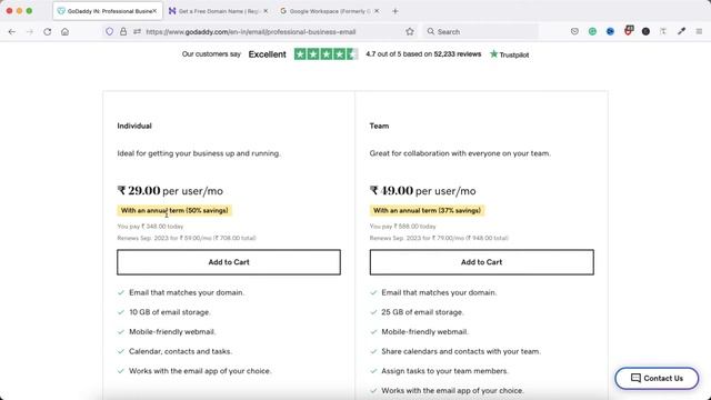 Godaddy vs Hostinger Webmail | Best Professional Email Plan For You | смотреть онлайн