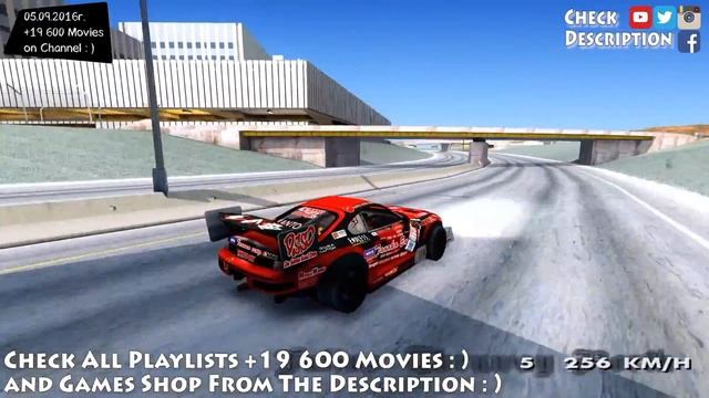 D1GP Toyota Supra HADAKA SUPRA JZA80 - GTA San Andreas 1440p / 2,7K _REVIEW смотреть онлайн