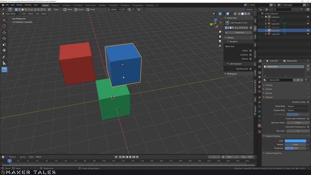 Quick Overview of CAD Transforms for Blender 2.83 | CAD Transform Addon | Precision Snap Movement смотреть онлайн