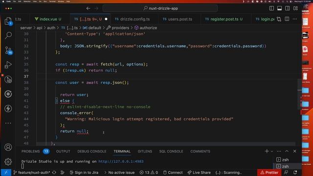 Nuxt, Drizzle ORM and SQLite - Integrating Nuxt Auth - Part 2 смотреть онлайн