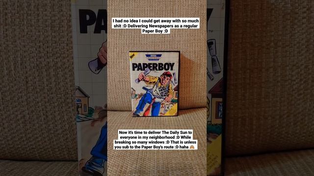 Paperboy :D #Shorts #YouTubeShorts #Paperboy #MasterSystem #Sega #MS #TheDailySun #Newspapers смотреть онлайн