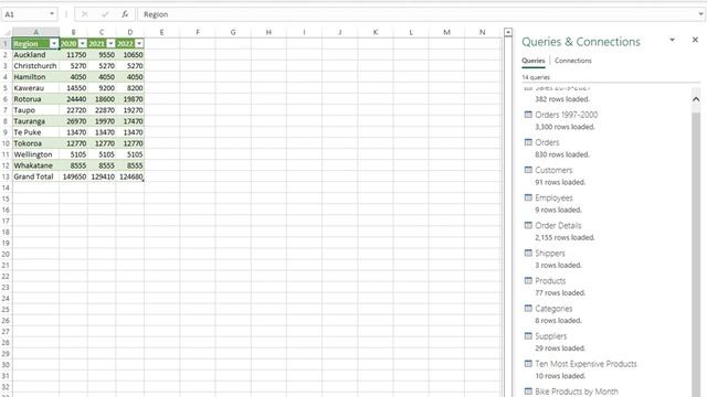Microsoft Excel and Power Query - Video 6 Manage Queries смотреть онлайн
