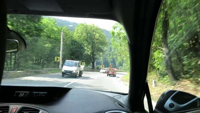 Driving from Bucharest to Brasov | Romania смотреть онлайн