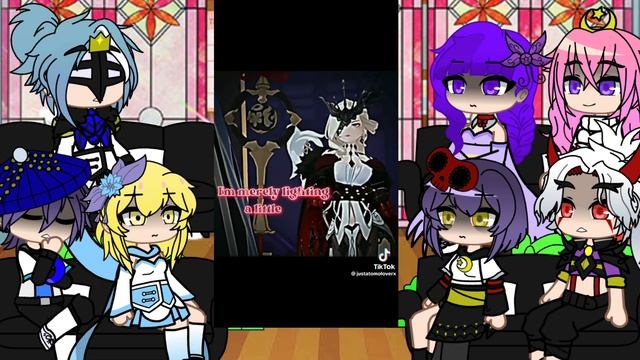 Genshin impact reacts to Scaramouche 2/3 смотреть онлайн