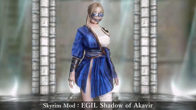 【Skyrim Mod】 EGIL Shadow of Akavir ｜ PC ｜ スカイリム Armor Mod смотреть онлайн