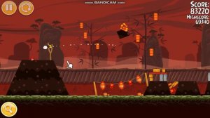 Angry birds season . Прохождение игры!