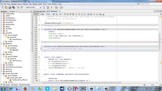 Hướng Dẫn Làm Game Đơn giản Bằng JAVA смотреть онлайн