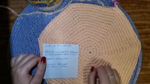 Простой берет крючком / Принцип вязания