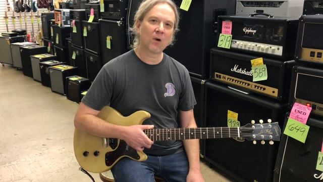 Gibson Historic Les Paul Jr TV Yellow смотреть онлайн