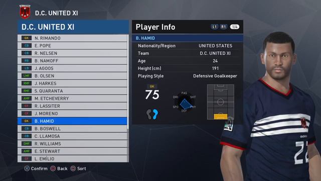 Classic DC United PES 17 (Ps4) смотреть онлайн