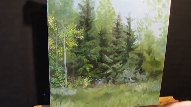 КАК НАПИСАТЬ ПРОСТОЙ ПЕЙЗАЖ А, МИШИН , смотреть онлайн