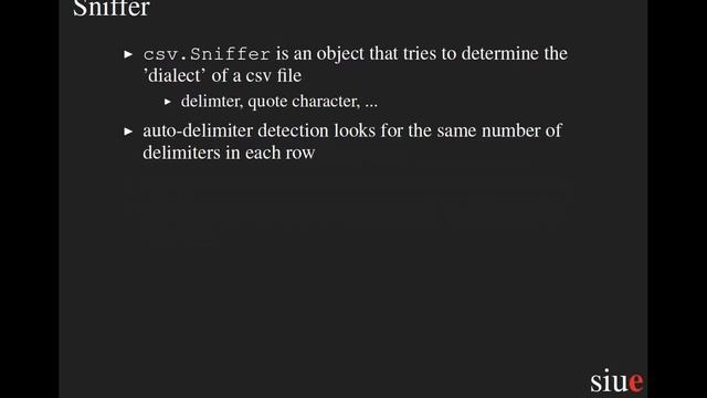 Advanced Python 7: The csv Module смотреть онлайн