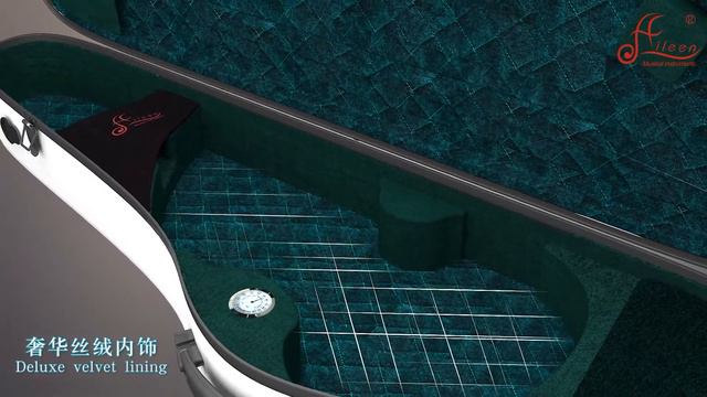 【Aileen Music】New Designed violin case with new material (CSV-F18) смотреть онлайн
